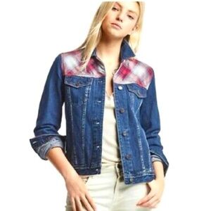 EUC- PENDLETON & GAP COLLAB DENIM JACKET - XL